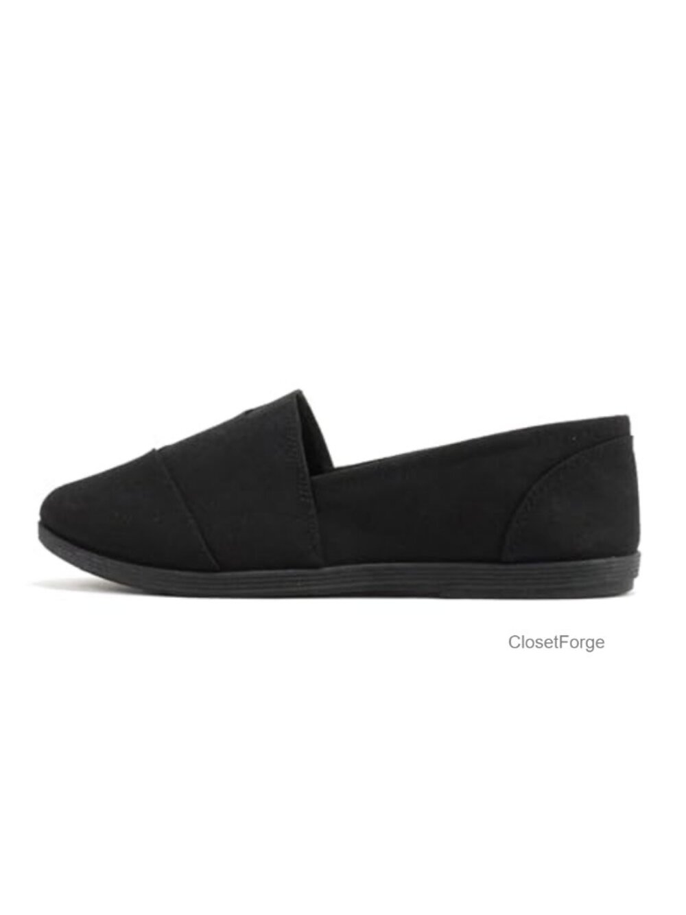 Women's Slip On Linen Canvas Loafers Memory Foam Gel Insoles Casual Flats
